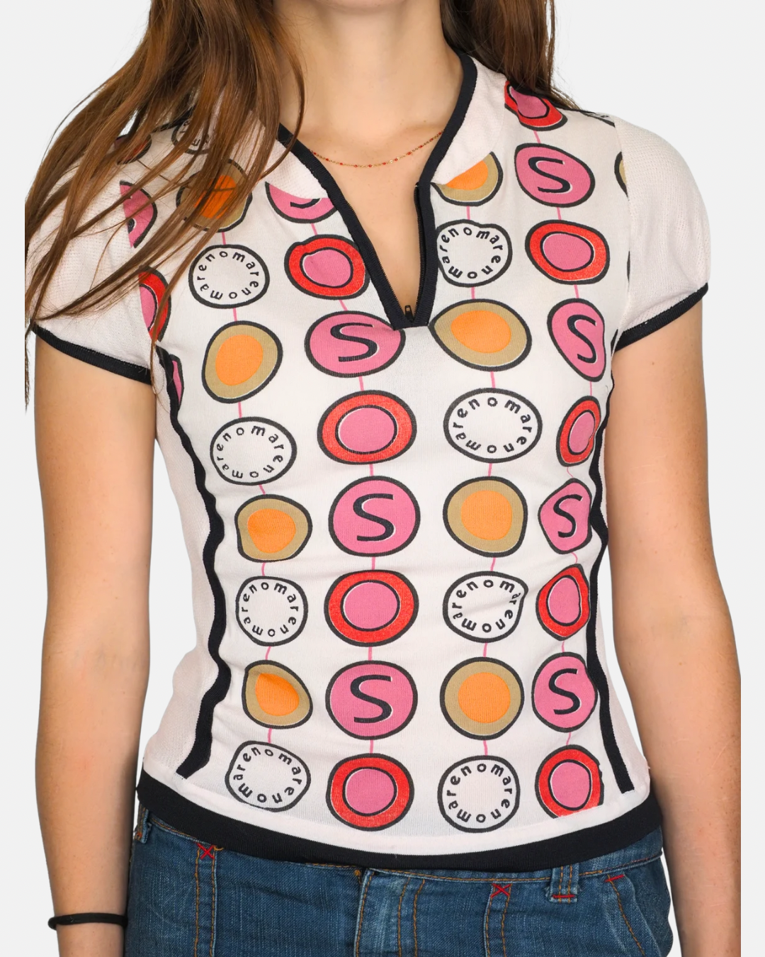 Y2K Retro Graphic T-shirt Top