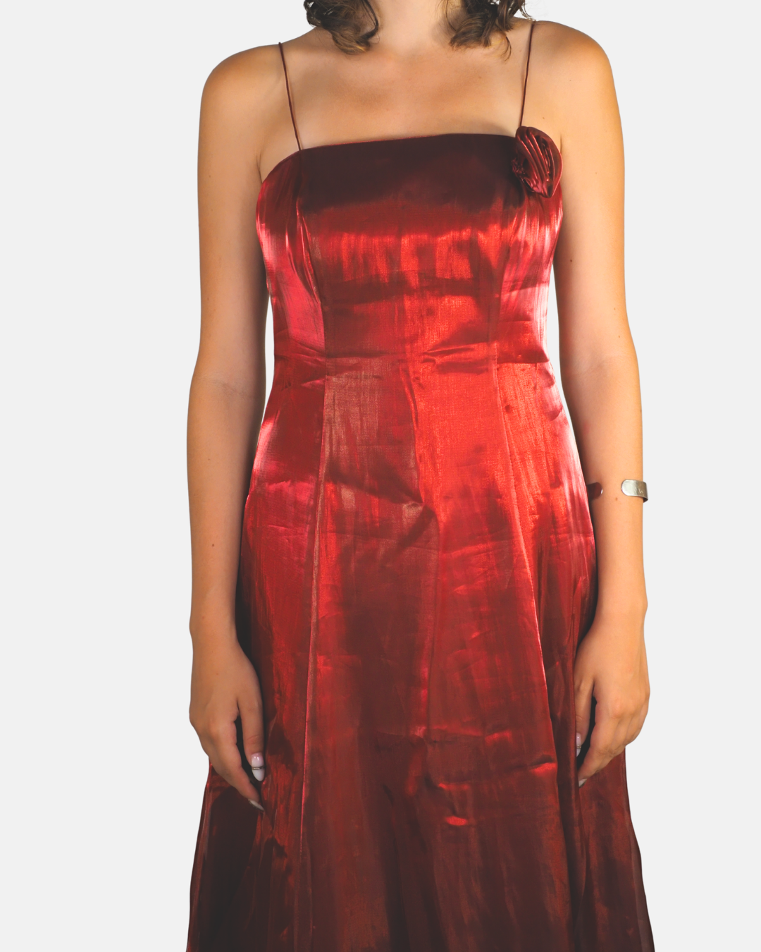 Burgundy Ombre Evening Gown - Débute