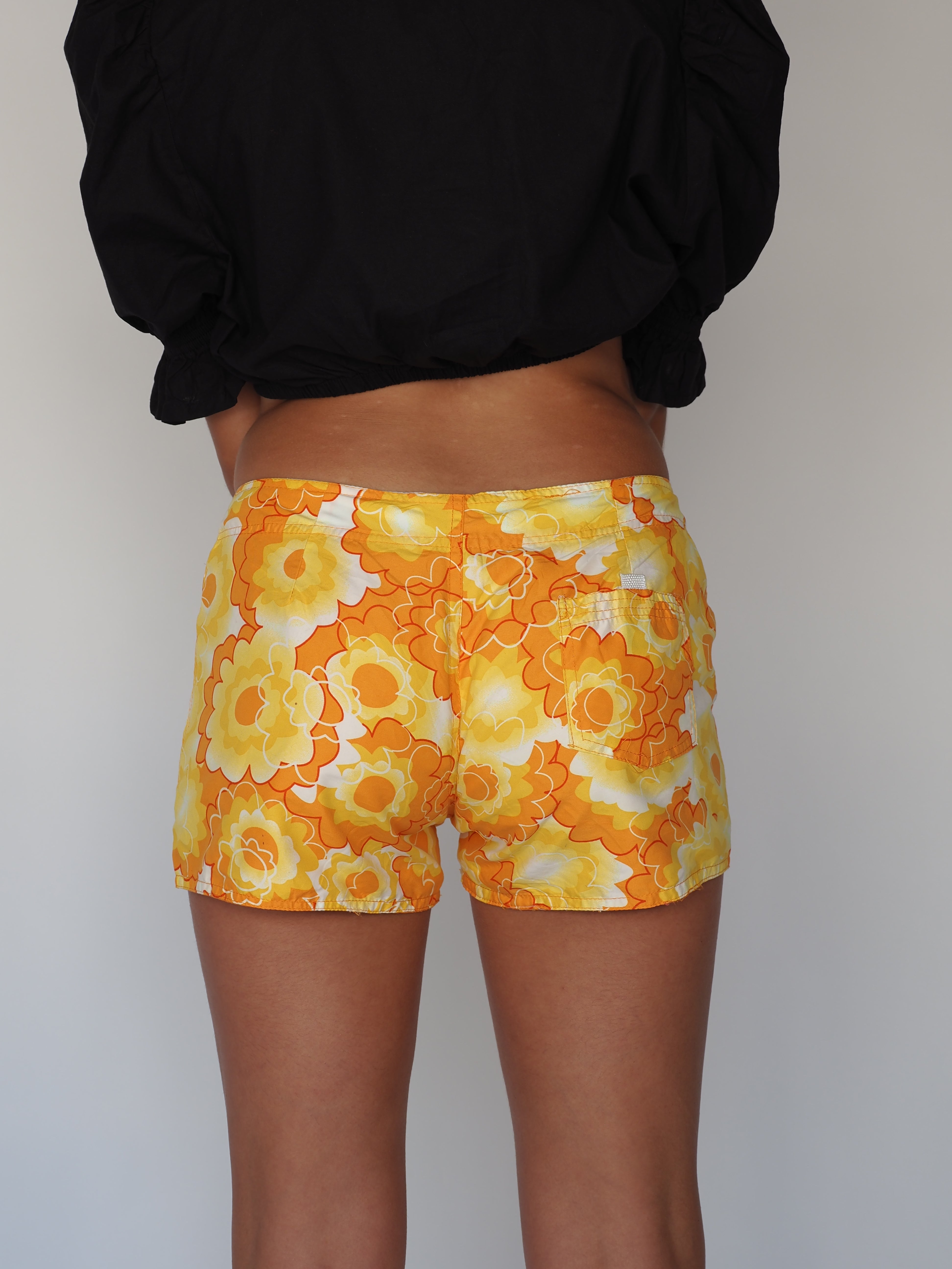 Vintage Y2K Floral Summer Shorts