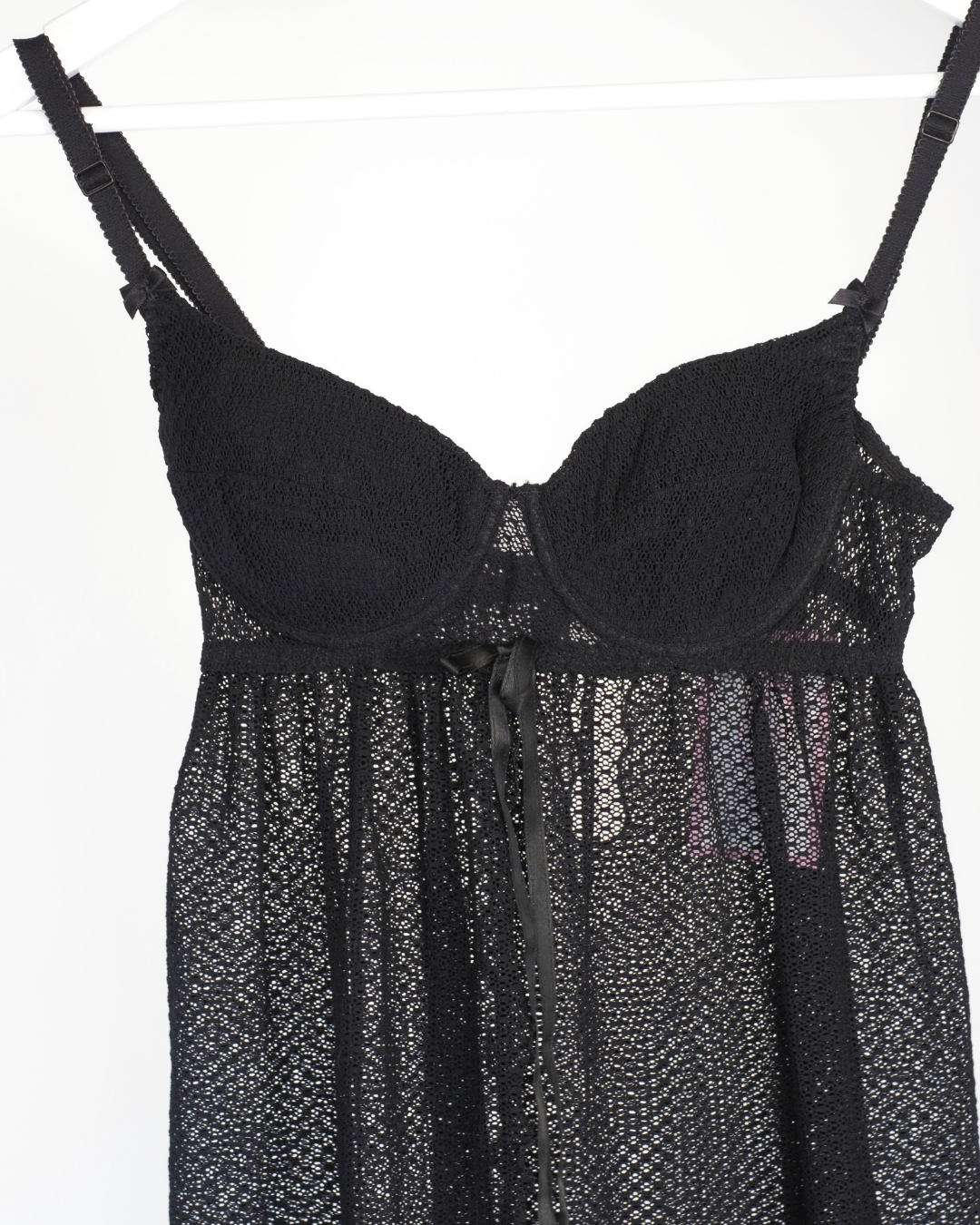 Sheer Black Babydoll Lingerie Top – Admira