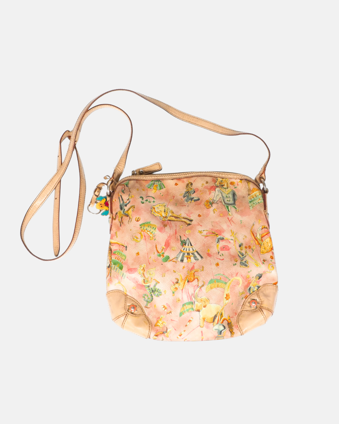 Fairycore Illustrated Print Shoulder Bag