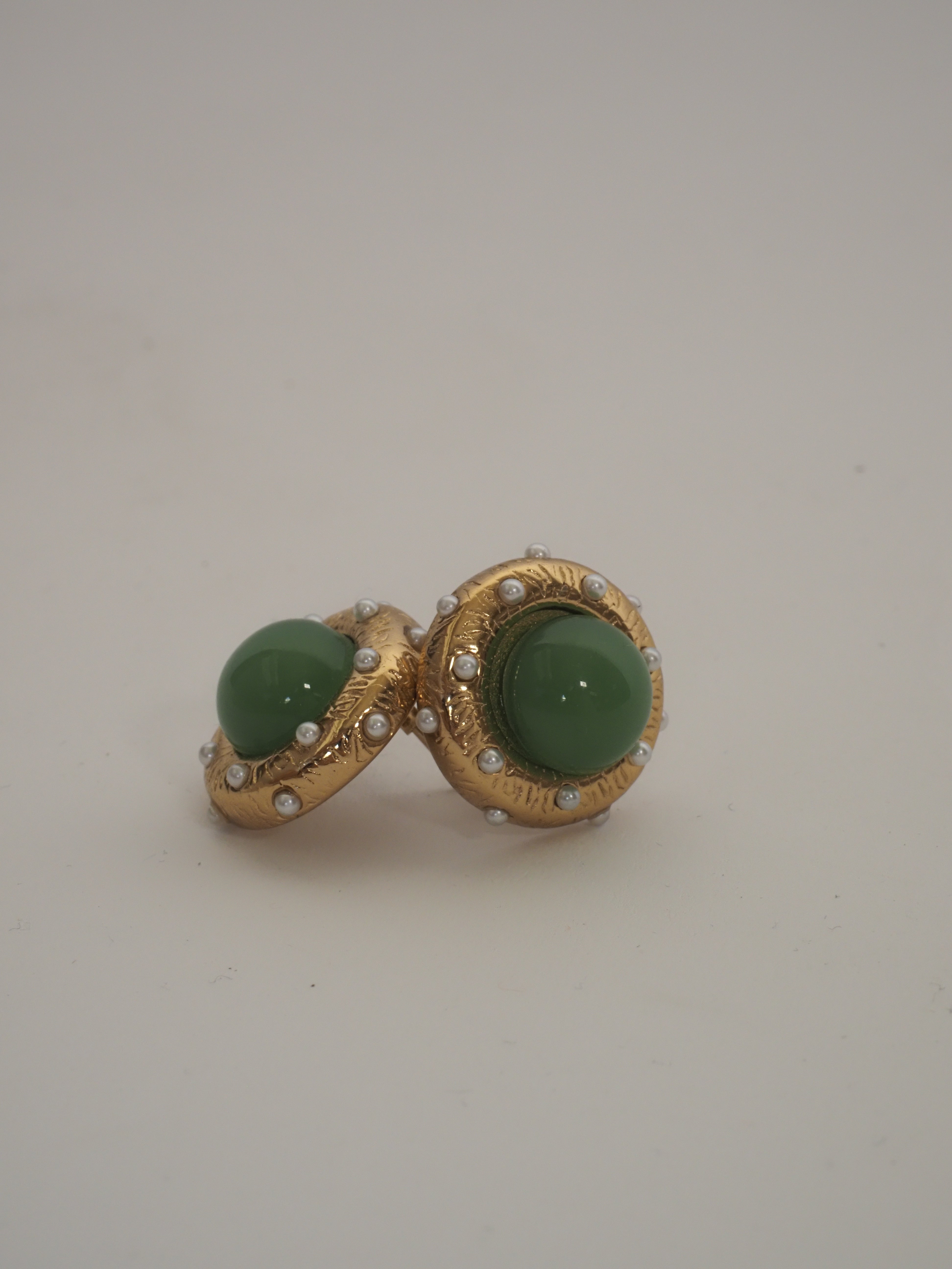 Thalina Emerald Glow Earrings