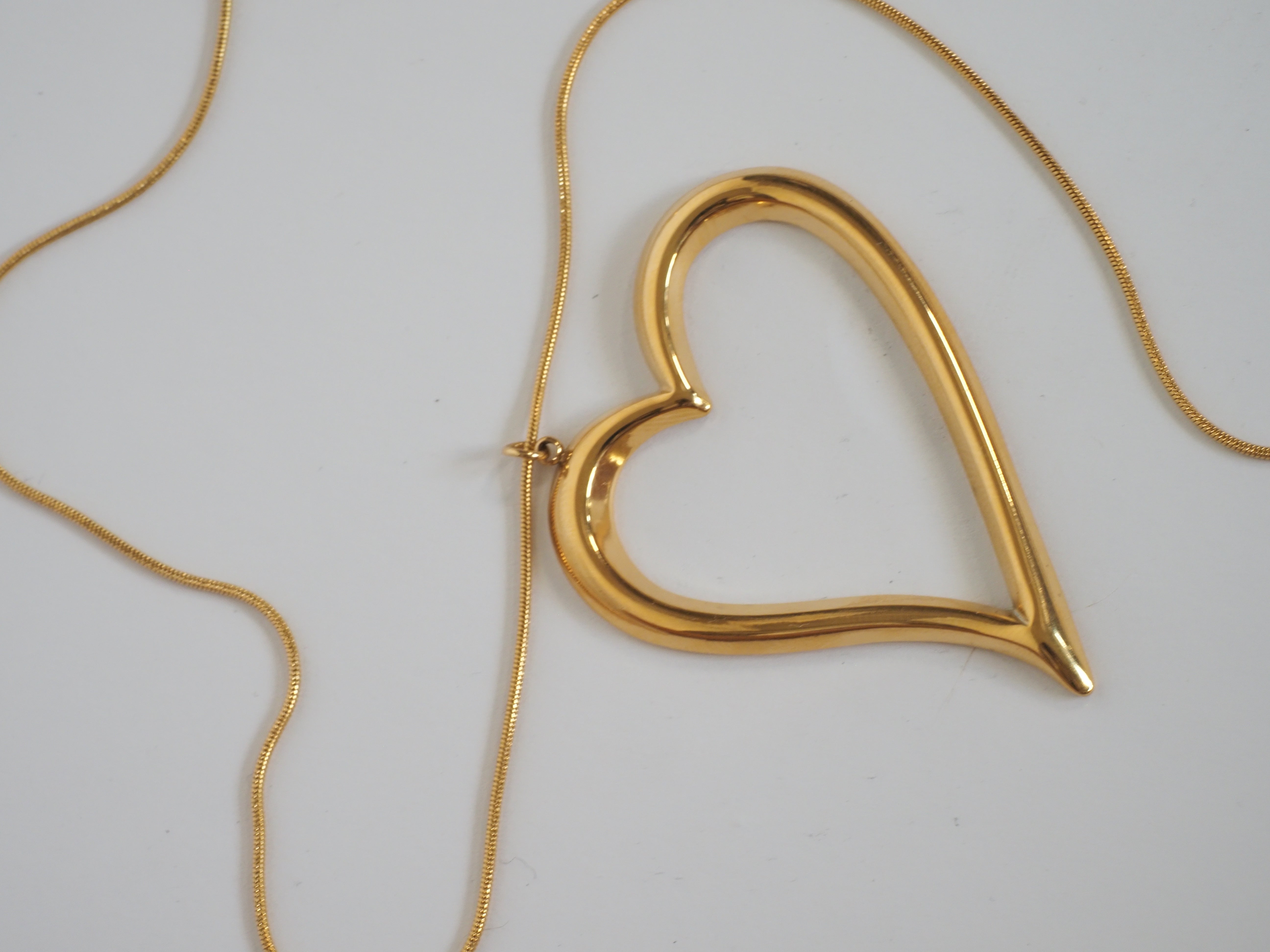 The Zarina Open Heart Necklace