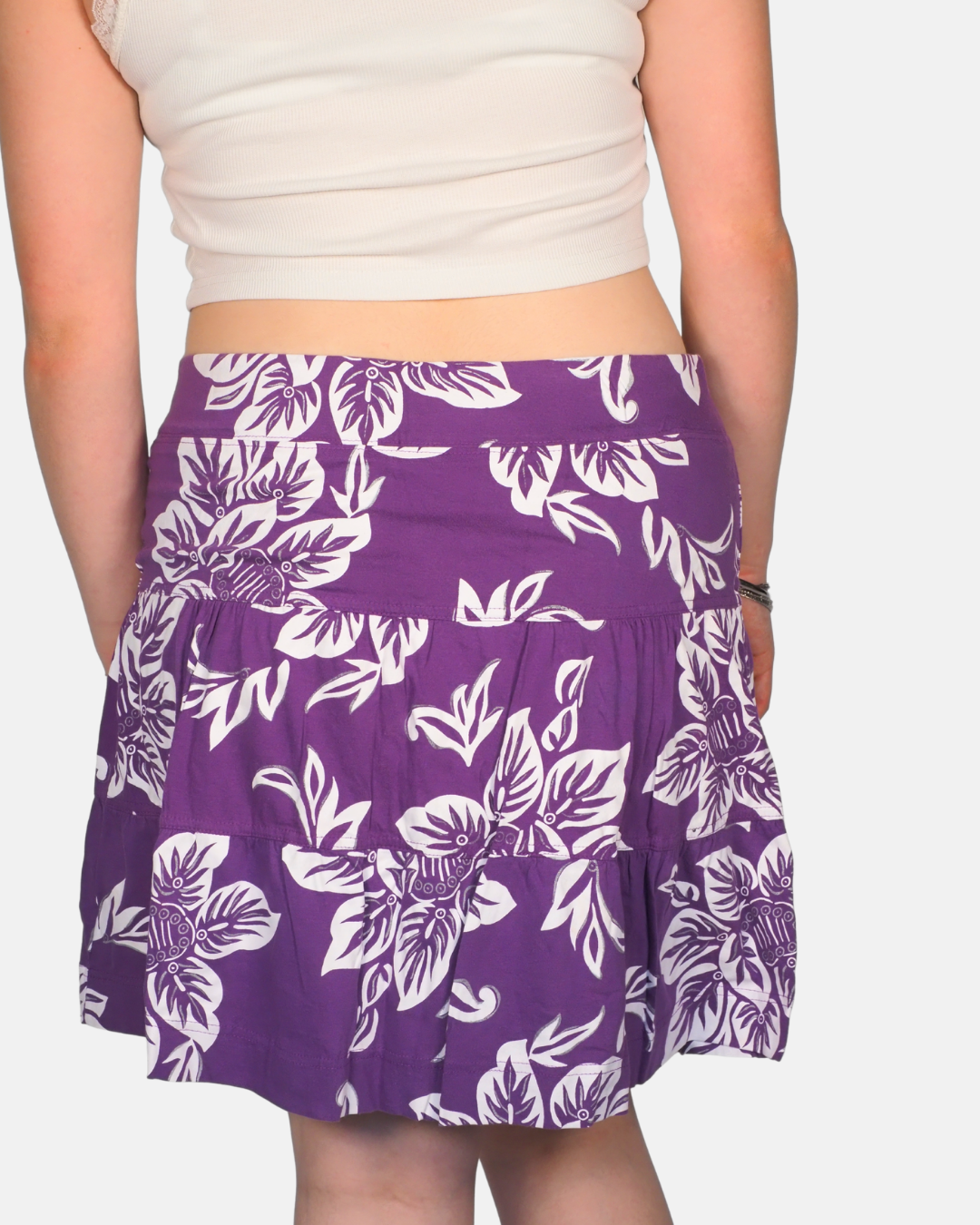 Y2K Tropical Floral Mini Skirt – Riviera