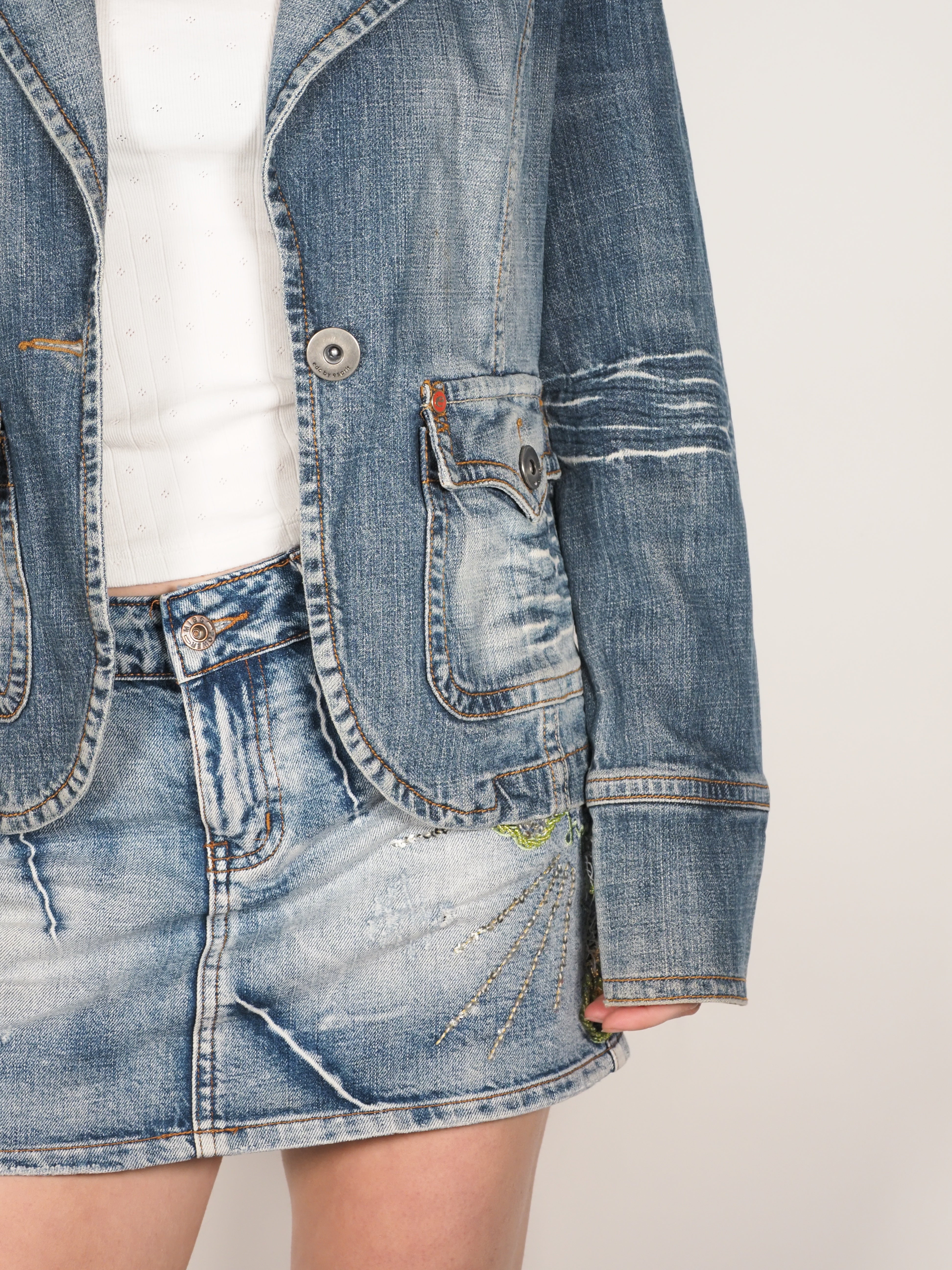 EDC by Esprit Denim Blazer Jacket – Y2K