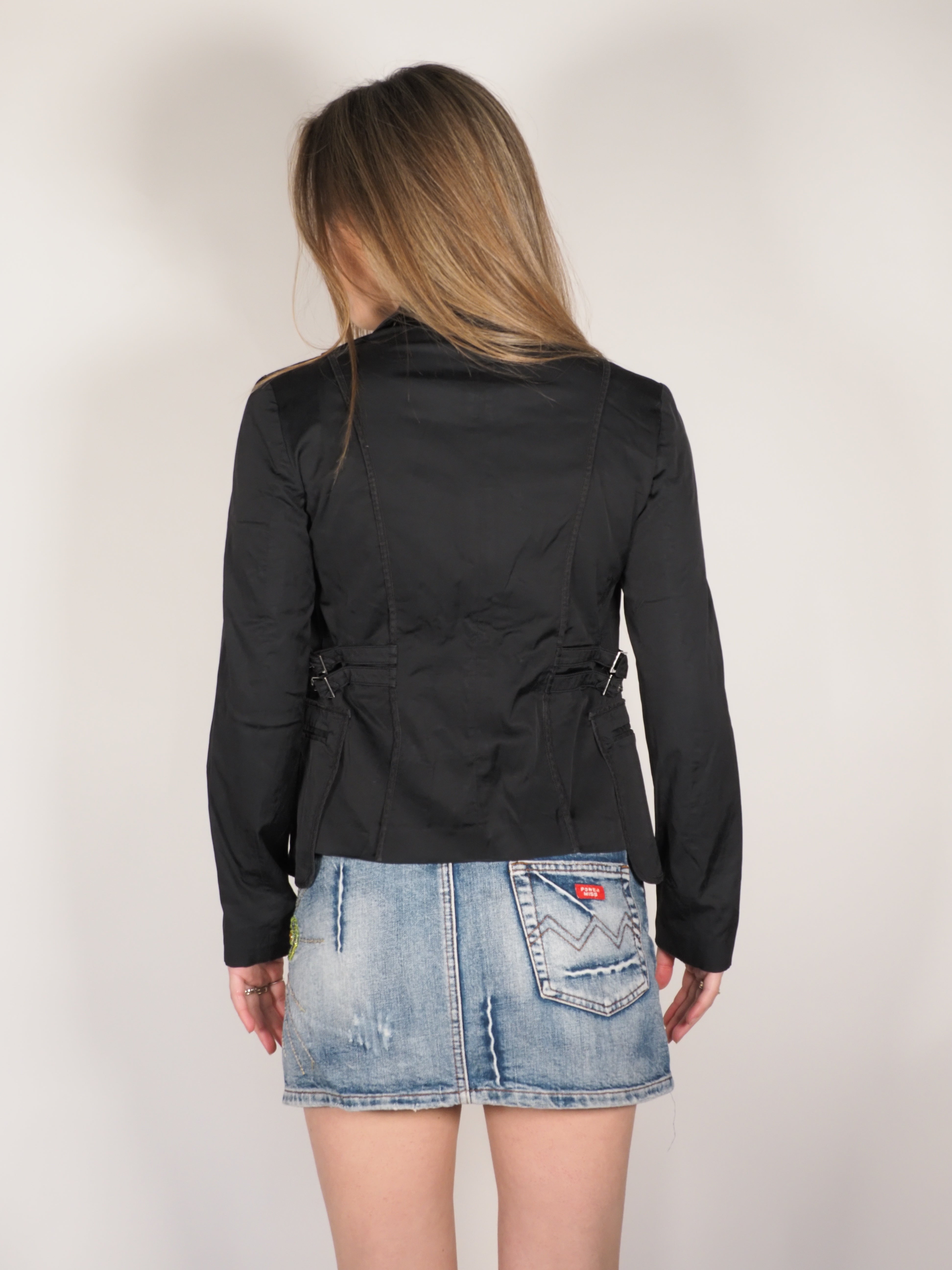 Pinko Fitted Black Blazer – Y2K Tailored Jacket