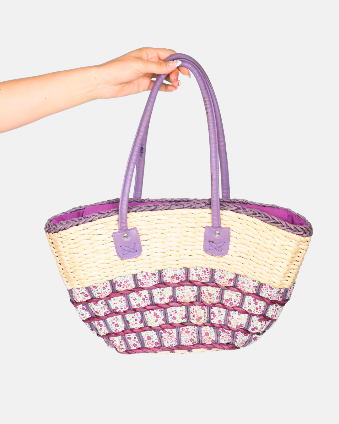 Whimsical Floral Summer Tote