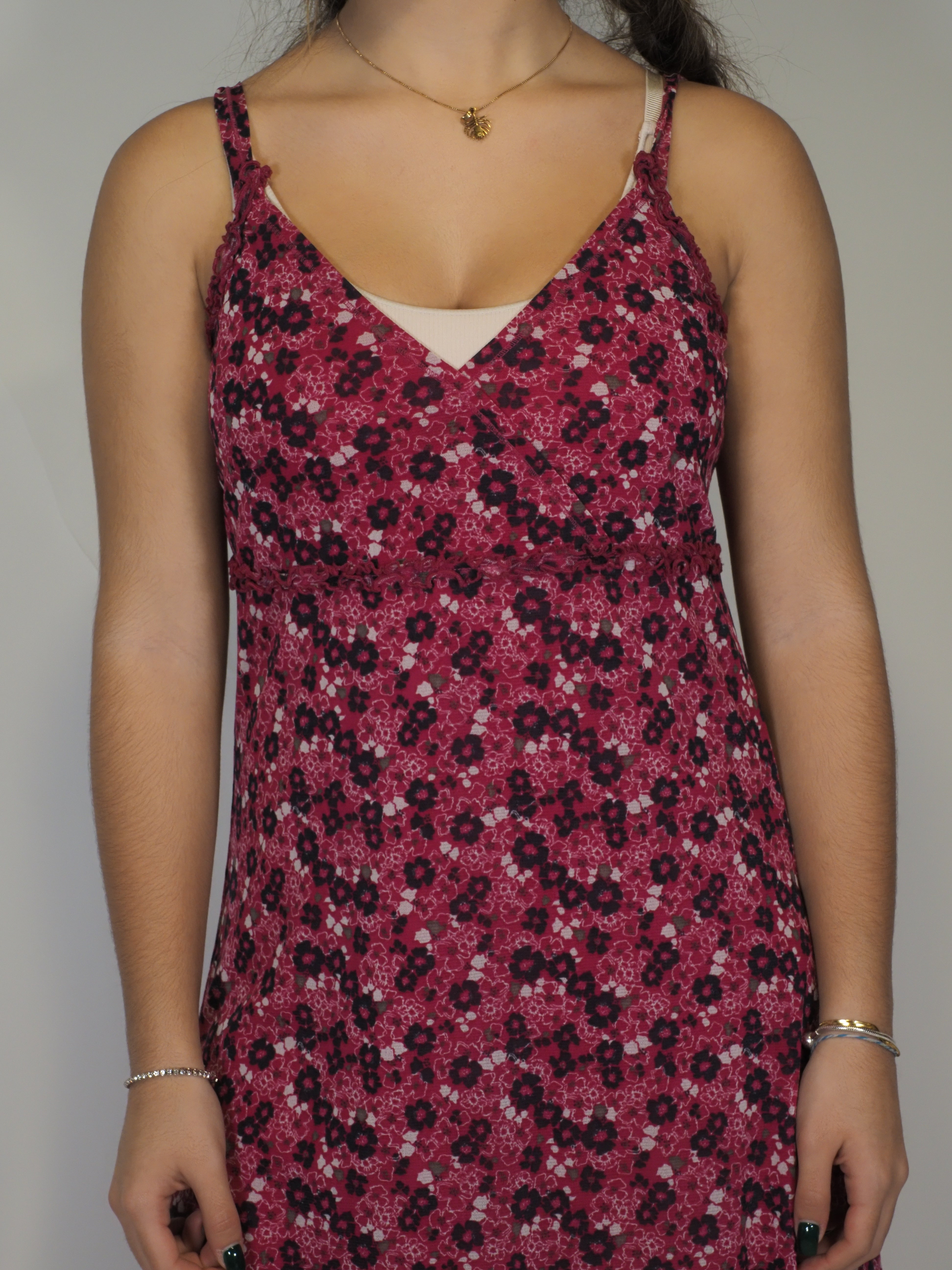 Pink Floral Midi Dress – S.Oliver