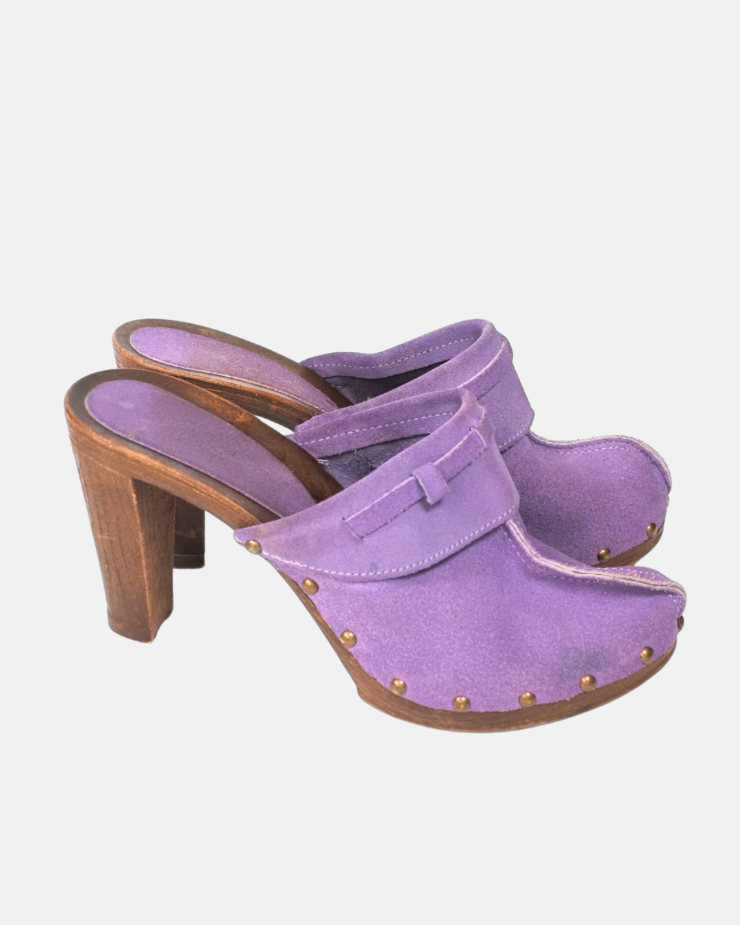Soft Girl Lavender Mules