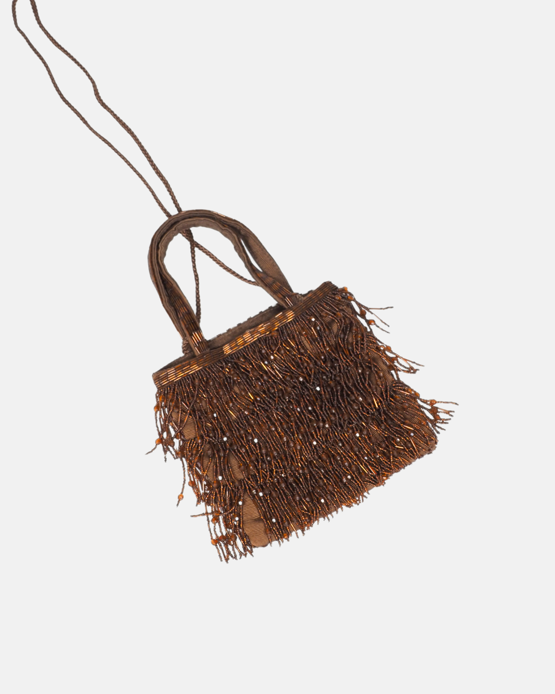 Boho Fringe Beaded Purse