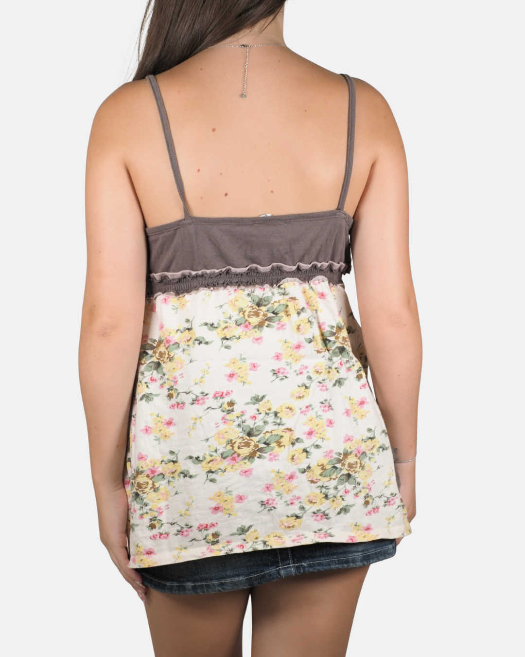 Floral Babydoll Cami - Denim Co.