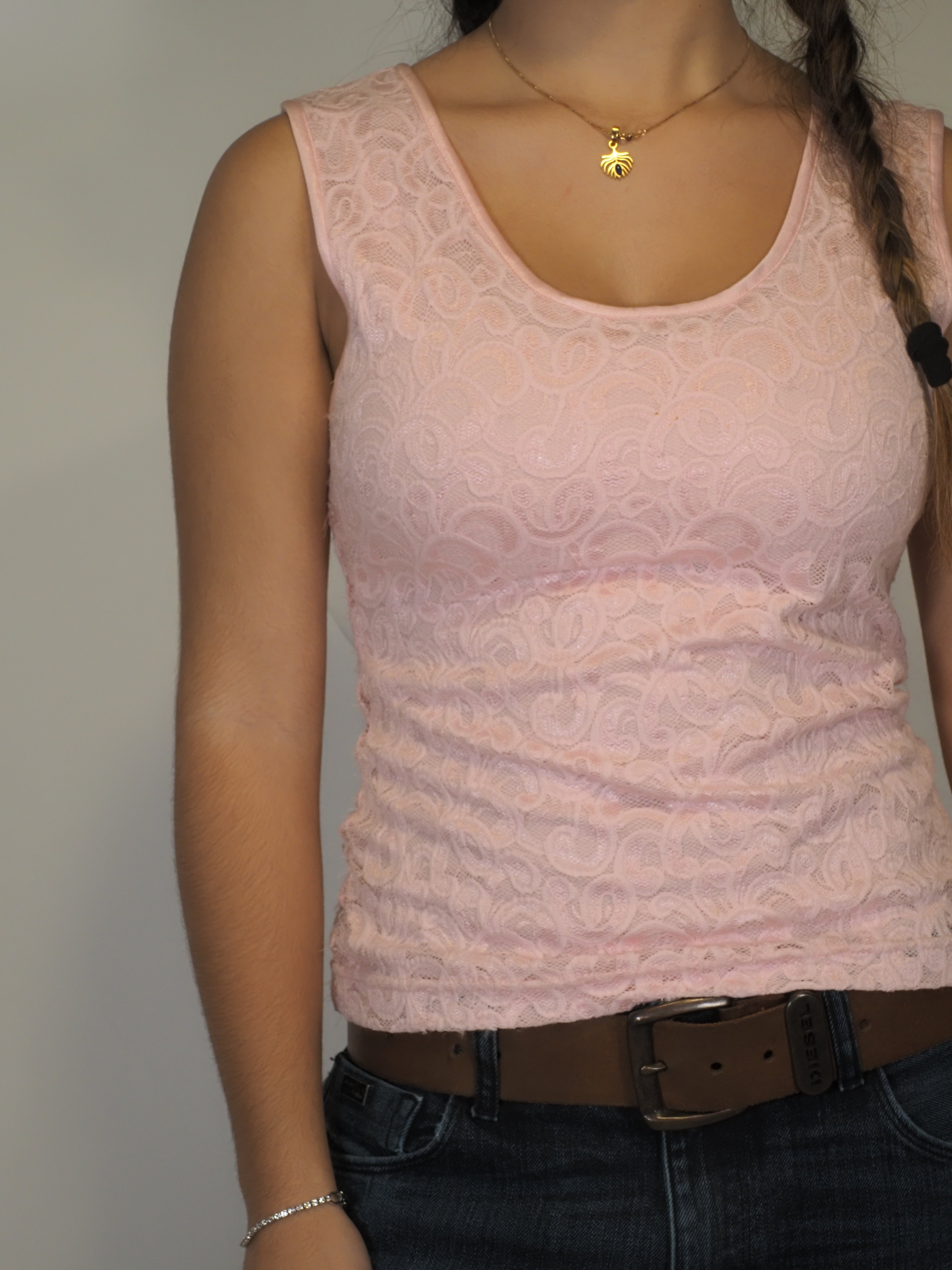 Blush Lace Tank – Anthony Richards