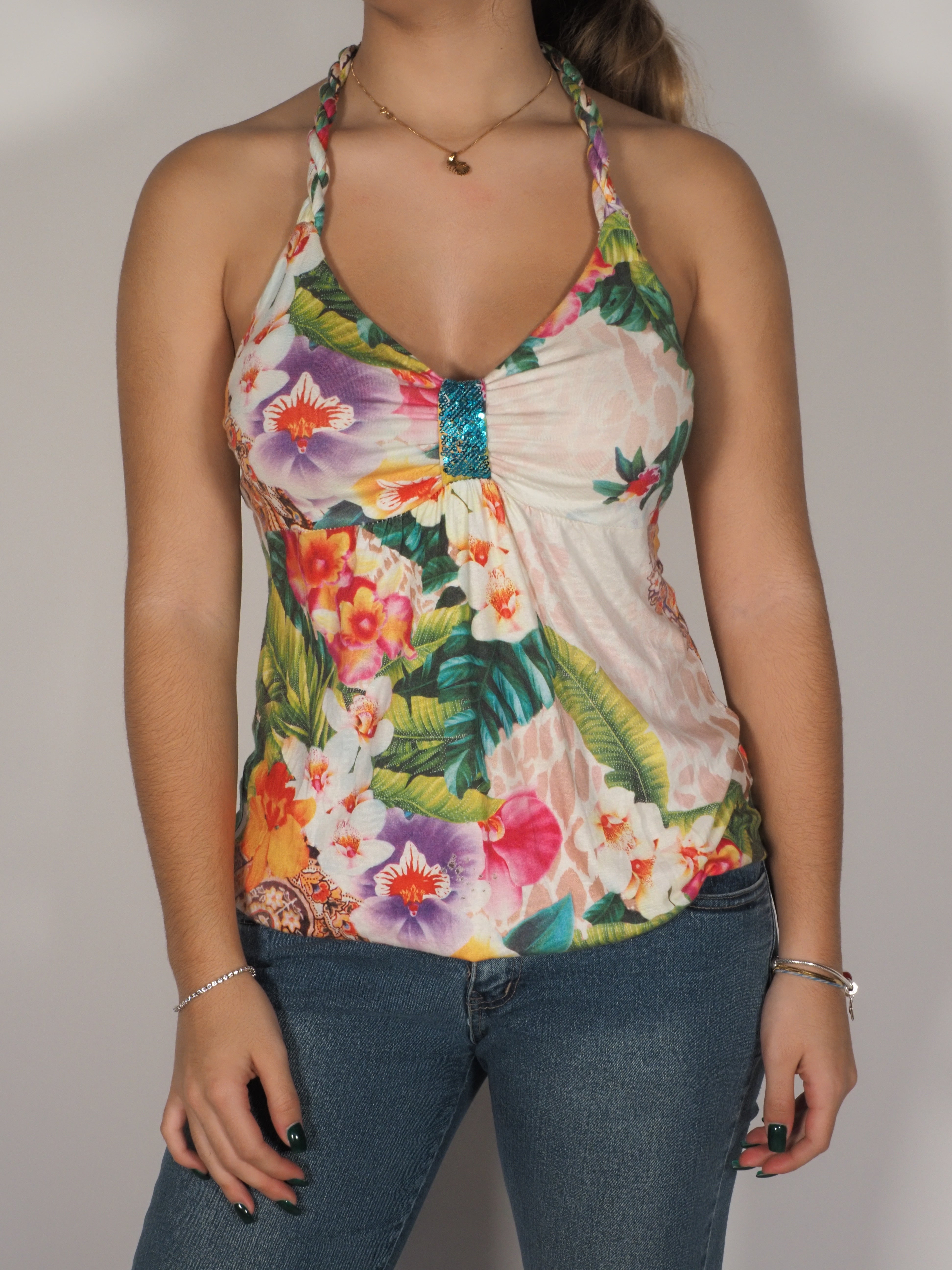 Euforia Tropical Halter Top