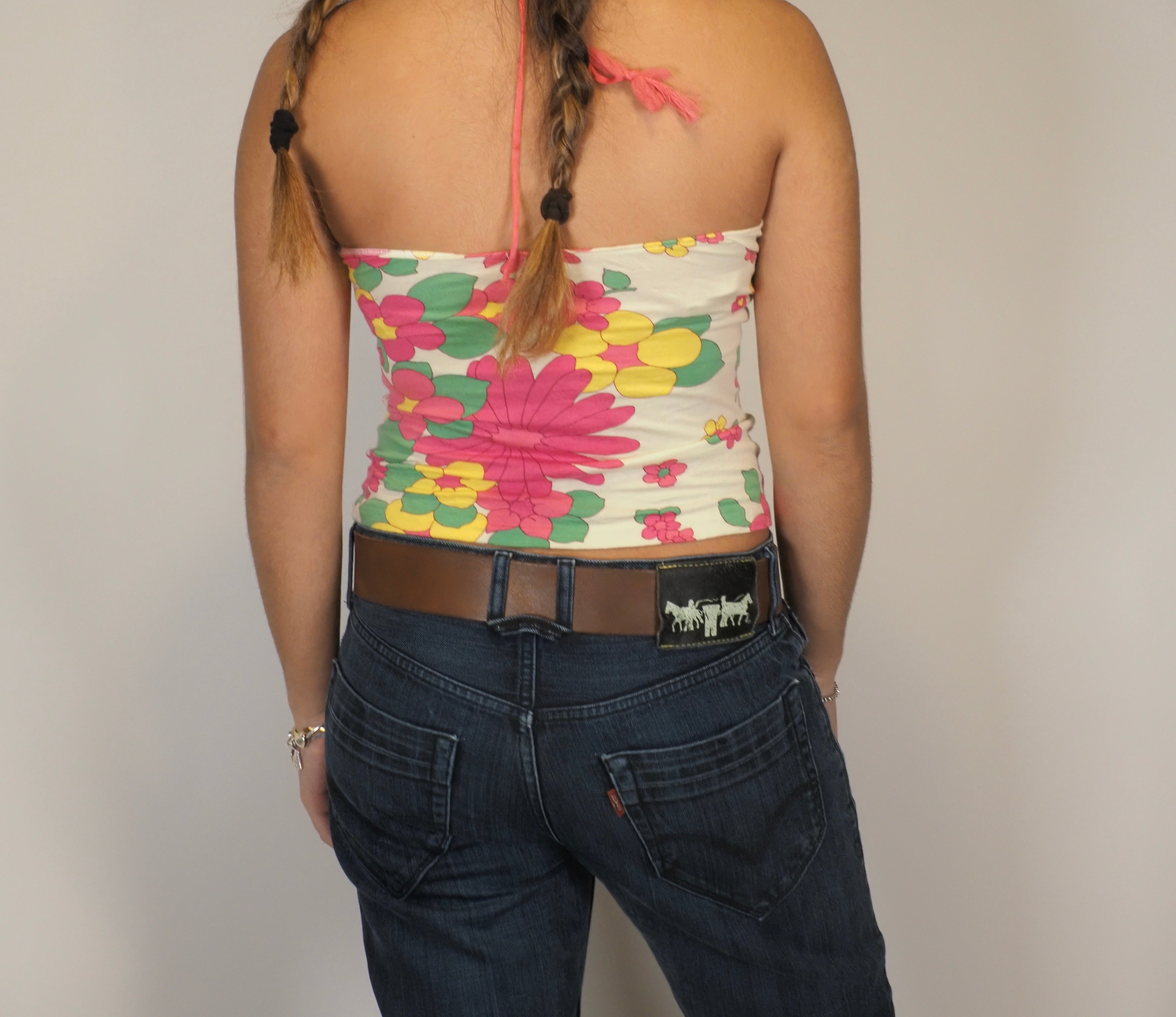 Floral Halter Tank — United Colors of Benetton