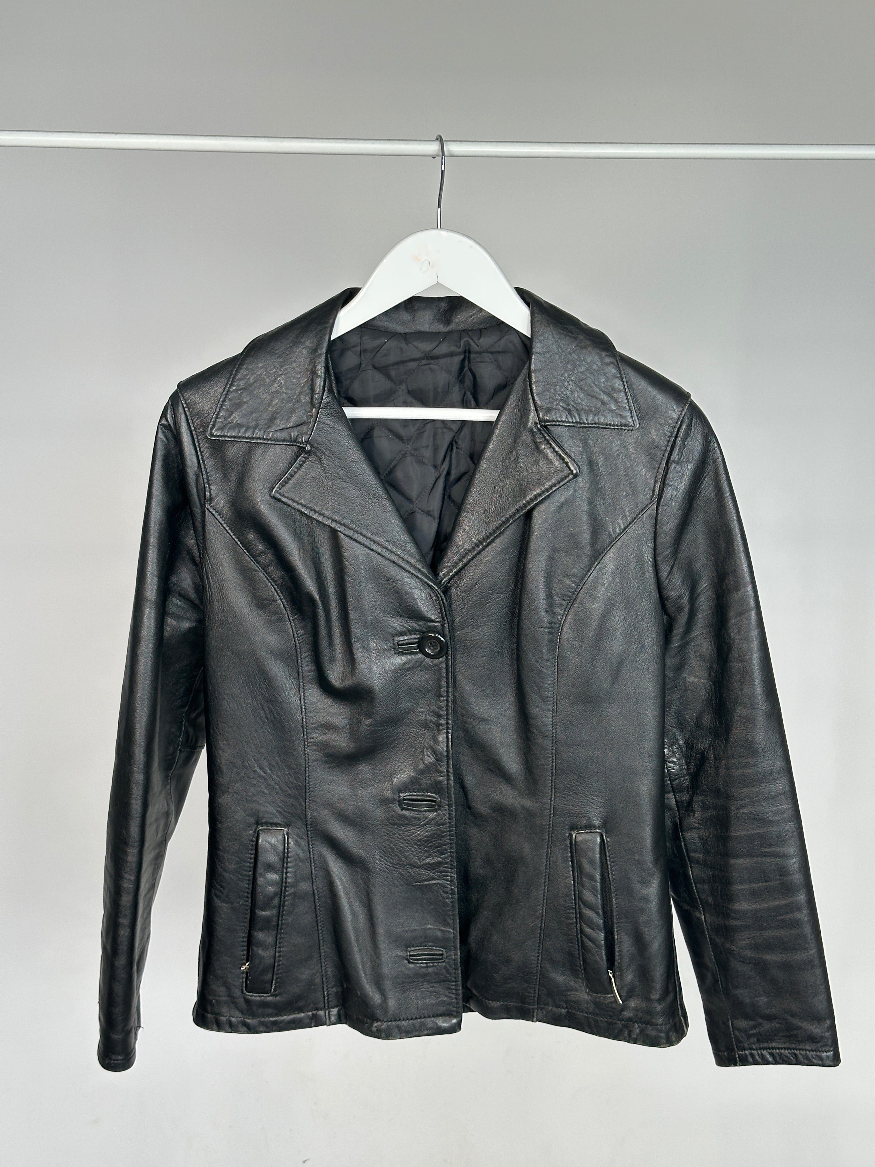 Classy Vintage Real Leather Jacket