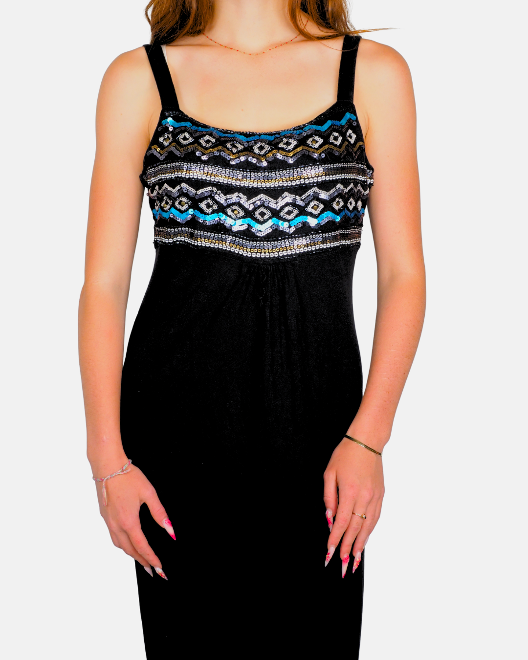 Monsoon Embellished Maxi Dress