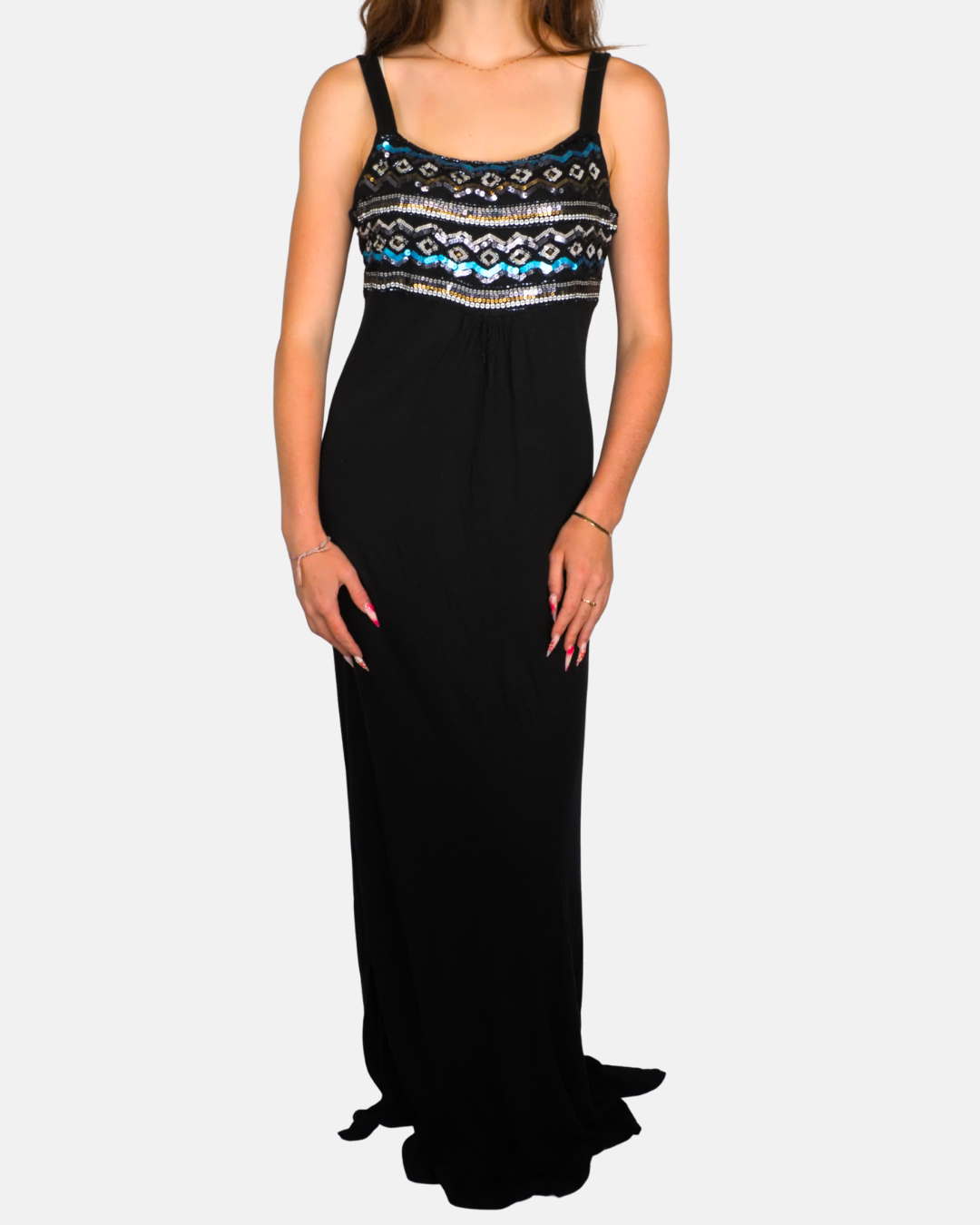 Monsoon Embellished Maxi Dress