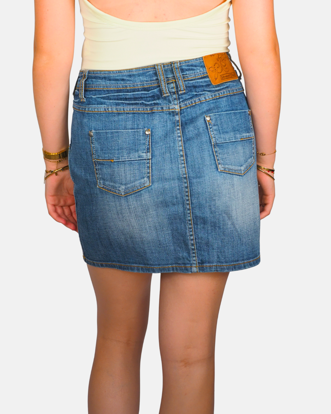Street One Denim Mini Skirt